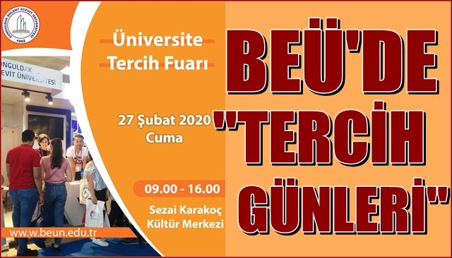 BEÜ’de “Tercih Günleri”