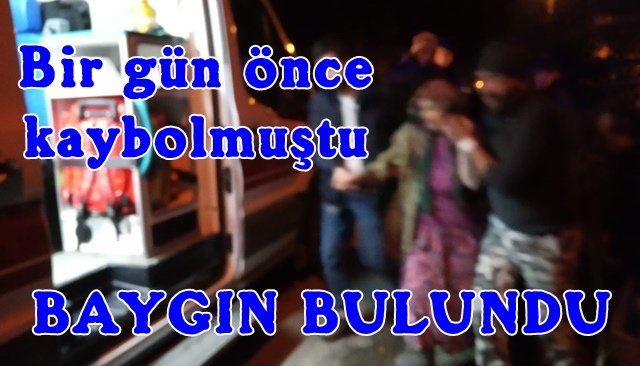 Bir gün önce kaybolmuştu