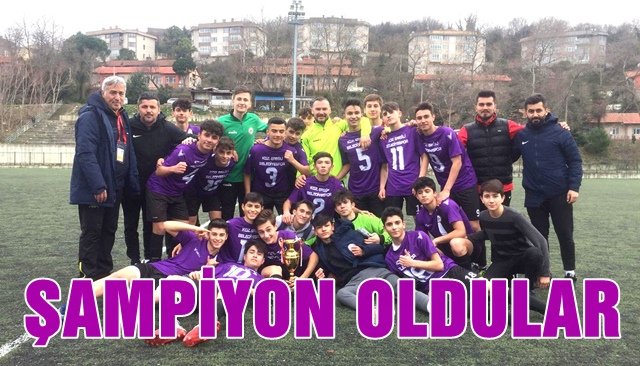 EREĞLİ BELEDİYESPOR U16 ŞAMPİYONU