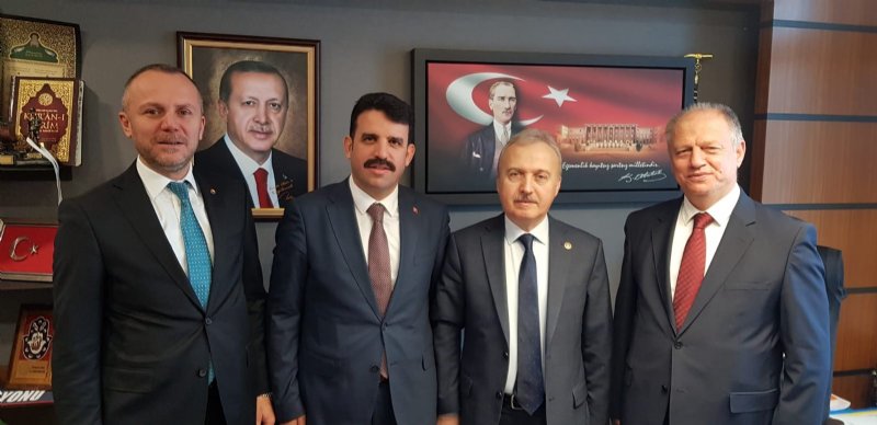 Kaymakam, AK Parti İlçe Başkanı ve TSO Başkanı Ankara’da… - 1