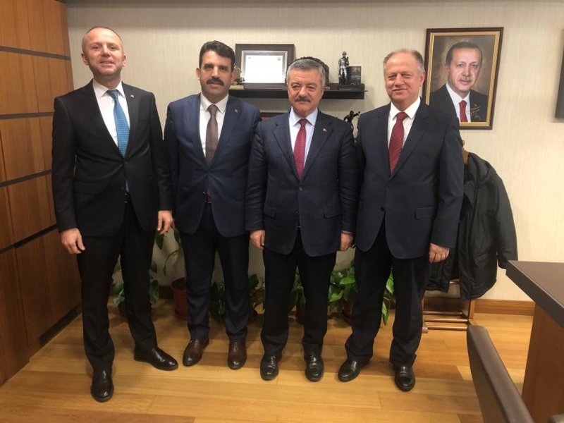 Kaymakam, AK Parti İlçe Başkanı ve TSO Başkanı Ankara’da… - 3