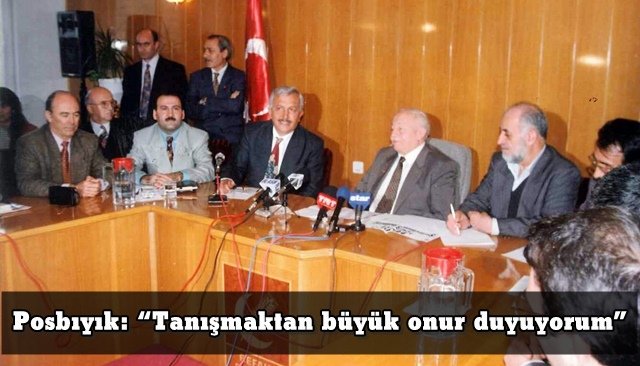 Posbıyık, Erbakan´ı rahmetle andı