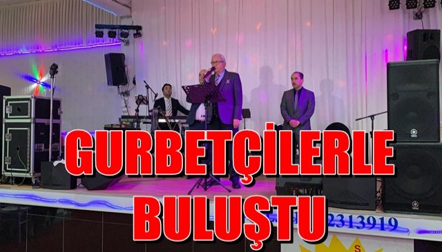 Posbıyık gurbetçilerle buluştu