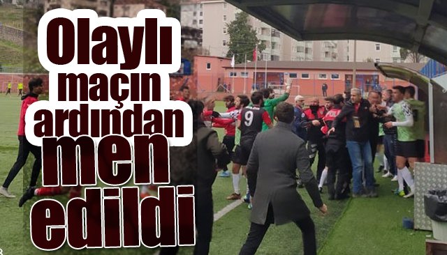 2 yıl yeşil sahalardan men edildi