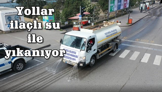 Dezenfekte çalışmaları devam ediyor