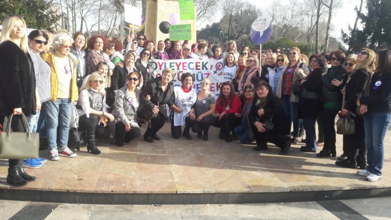 Karadeniz Ereğli Kadın Platformu’ndan renkli 8 Mart etkinliği - 5