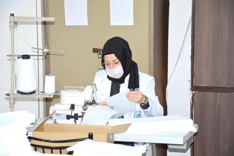  Kdz. Ereğli belediyesi maske üretimini hızlandırdı - 5
