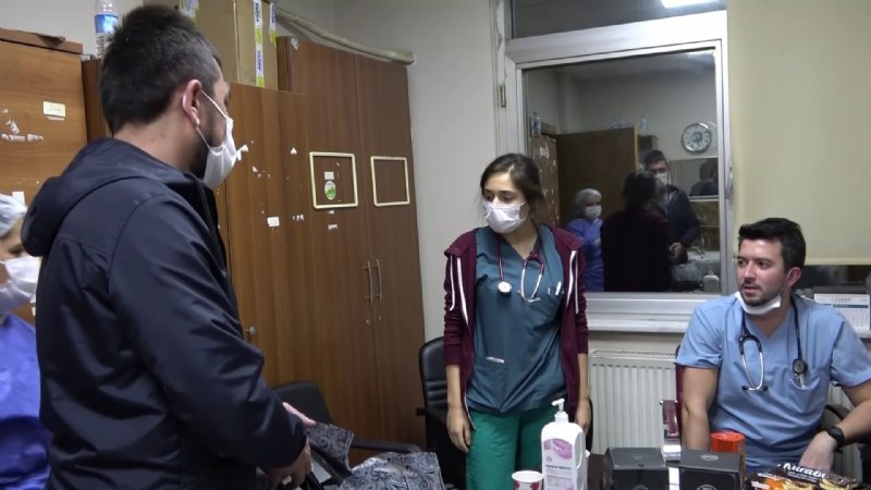 SAĞLIKÇILARA MORAL VERMEK İÇİN… - 2