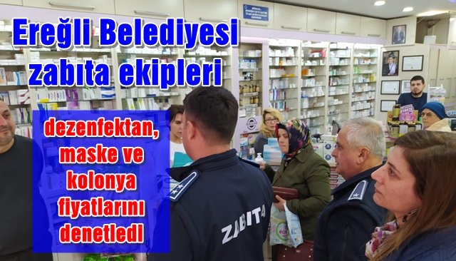 ZABITA FİYATLARI DENETLEDİ