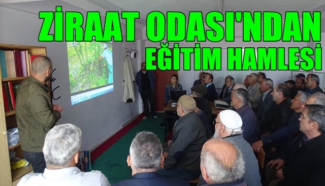 Ziraat Odası’ndan eğitim hamlesi!