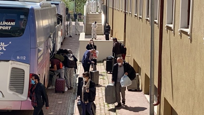 ABD’den gelen 225 kişi Düzce’de karantinaya alındı - 1