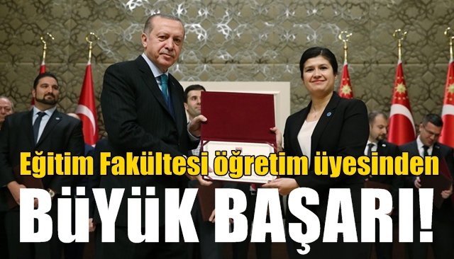 Başarılı öğretim üyesine Genç Bilim İnsanı Ödülü