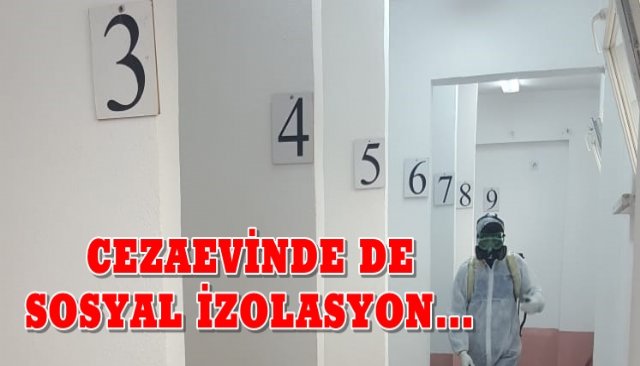 Dezenfekte çalışması aralıksız devam ediyor