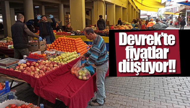 Meyve ve sebze fiyatları düşmeye başladı