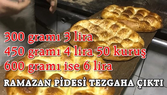 Ramazan pidesi satışları başladı