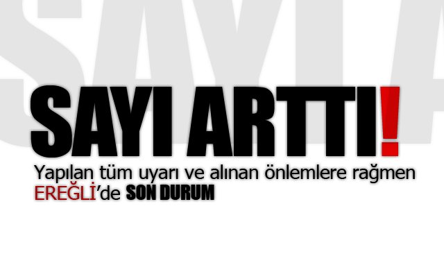 SAYI ARTTI!