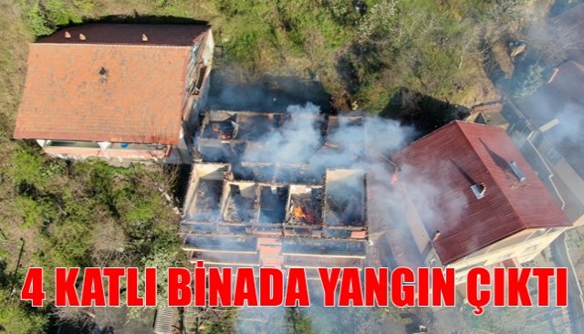 Yangın 2 daire kullanılamaz hale geldi