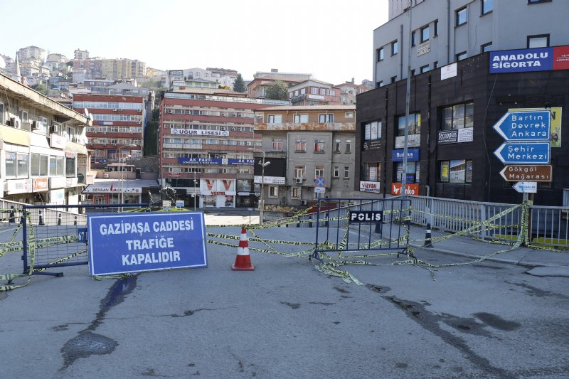 Zonguldak´ta sokaklar boş kaldı - 3