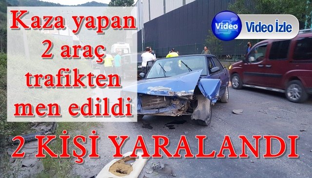 Bölücek yolunda kaza: 2 yaralı