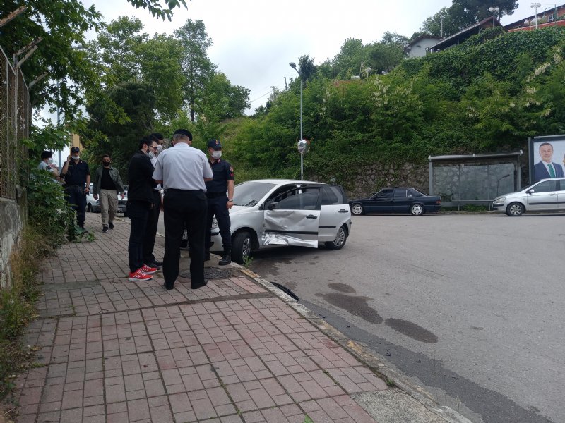 Burnu bile kanamadan kurtuldu - 1
