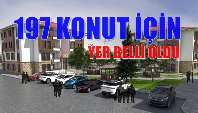 Çaycuma´da yapılacak TOKİ 197 konutun yeri belli oldu