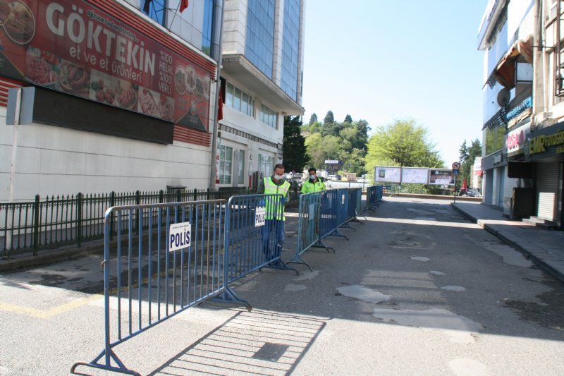 Ereğli’de kısıtlama altında güneşli bir Cumartesi sabahı - 6