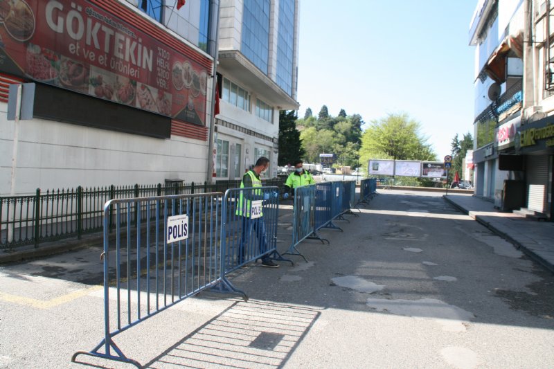 Ereğli’de kısıtlama altında güneşli bir Cumartesi sabahı - 7