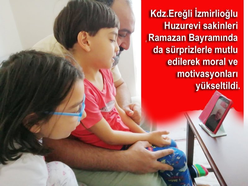 Huzurevi sakinleri bayramda teknoloji ile buluştu.. - 3