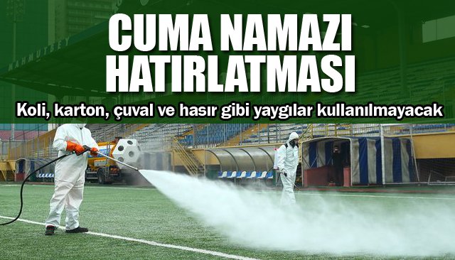    KAYMAKAMLIKTAN ‘CUMA NAMAZI’ HATIRLATMASI