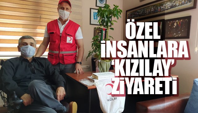 KIZILAY, DERNEĞİ ZİYARET ETTİ