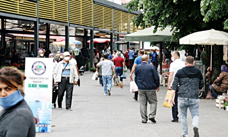 Yeni normallerimiz... Merkez Pazaryeri açıldı... DİSİPLİNLİ ALIŞVERİŞ! - 4