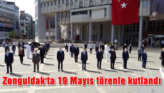 Zonguldak´ta 19 Mayıs törenle kutlandı