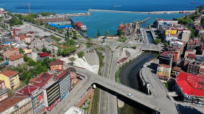 Zonguldak´ta cadde ve sokaklar boş kaldı - 3