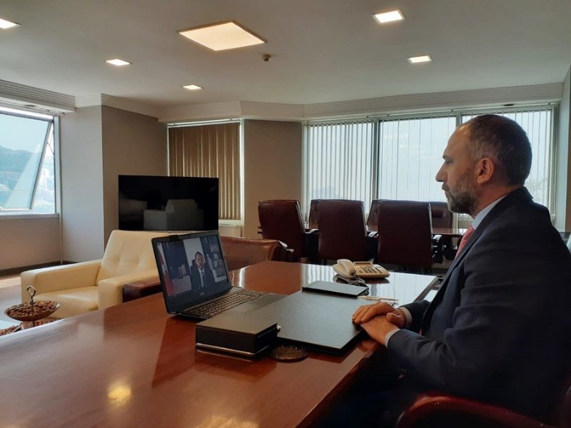 ZTSO Başkanı Demir, Hazine ve Maliye Bakanı ile video konferansla görüştü - 3
