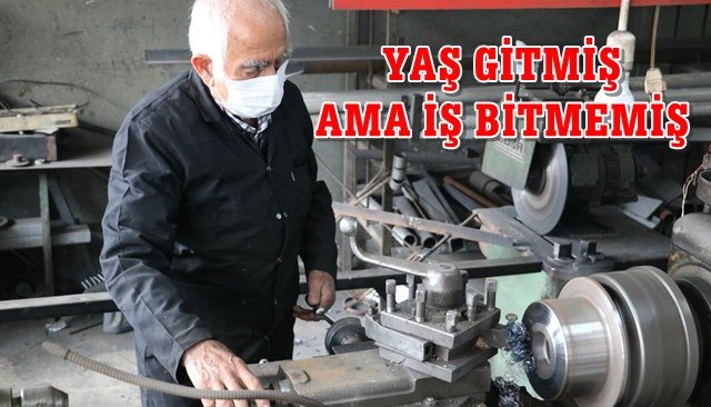 86 yaşındaki Nazım usta, günler sonra tezgahının başına geçti 