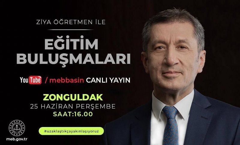 BAKAN SELÇUK... Zonguldaklı Öğretmenlerle Online... - 1