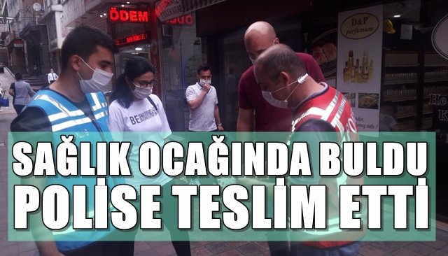 BULDUĞU CÜZDANI POLİSE TESLİM ETTİ