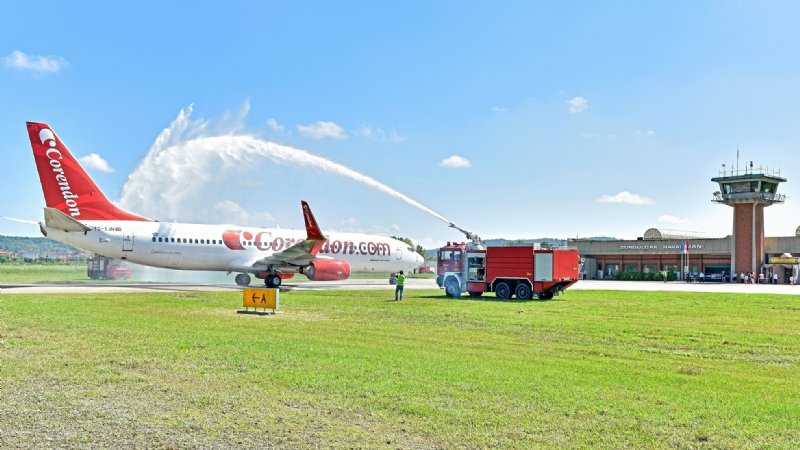 Corendon Airlines tarihinde ilk kez Zonguldak’a indi...DİREKT SEFERLER BAŞLADI… - 1