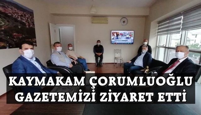 Çorumluoğlu’ndan Demokrat’a nezaket ziyareti