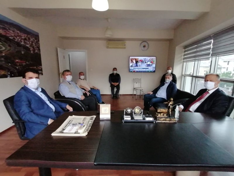 Çorumluoğlu’ndan Demokrat’a nezaket ziyareti - 1