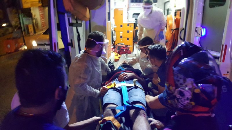 Direksiyon hâkimiyetini kaybetti, motosiklet devrildi... - 4