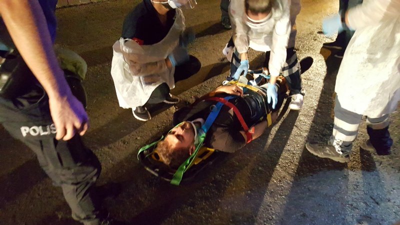 Direksiyon hâkimiyetini kaybetti, motosiklet devrildi... - 5