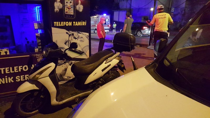 Direksiyon hâkimiyetini kaybetti, motosiklet devrildi... - 6