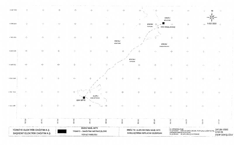 Ereğli Alaplı ve Çayc uma Gökçebey Enerji Nakil hatları için… ACELE KAMULAŞTIRMA KARARI - 1