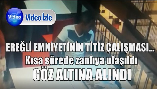 Ereğli Emniyeti iki ayrı telefon hırsızlığının failini yakaladı