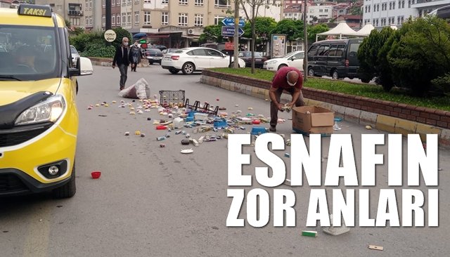 ESNAFIN ZOR ANLARI...