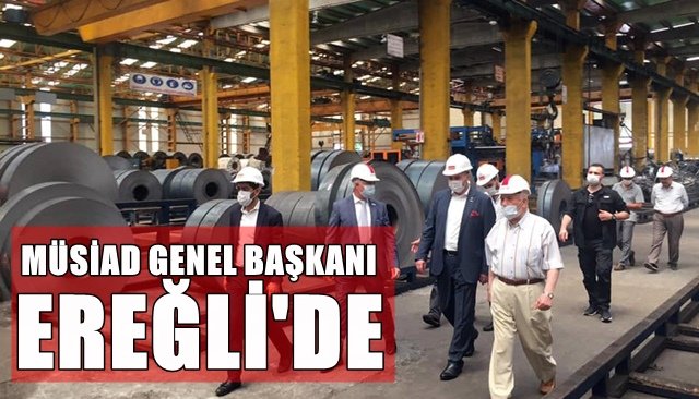 Kaan, fabrikalarda inceleme yaptı
