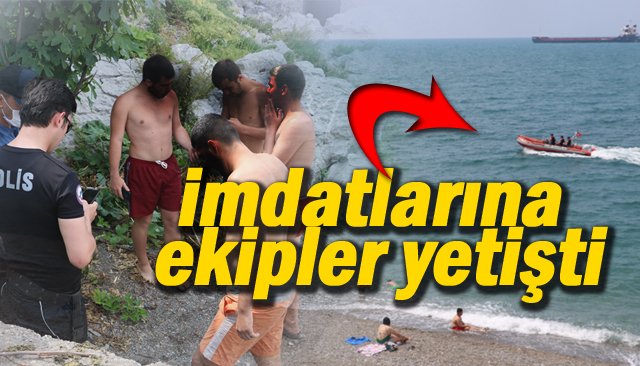  Liseli gençlerin imdadına ekipler yetişti