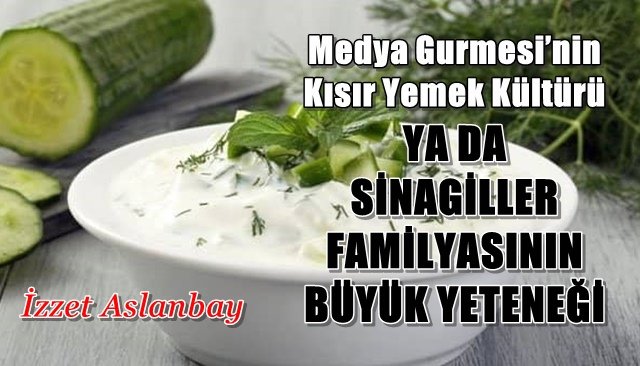 MEDYA GURMESİ’NİN KISIR YEMEK KÜLTÜRÜ / YA DA SİNAGİLLER FAMİLYASININ BÜYÜK YETENEĞİ