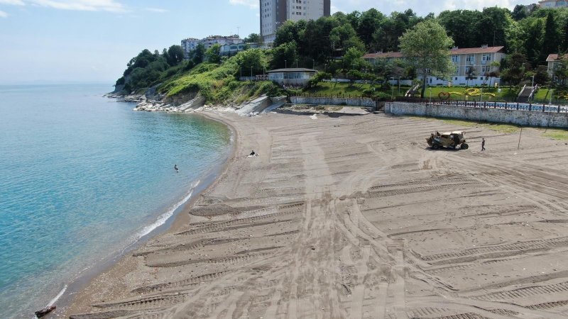 SAHİLDEKİ KULSAL TEMİZLENİYOR - 1